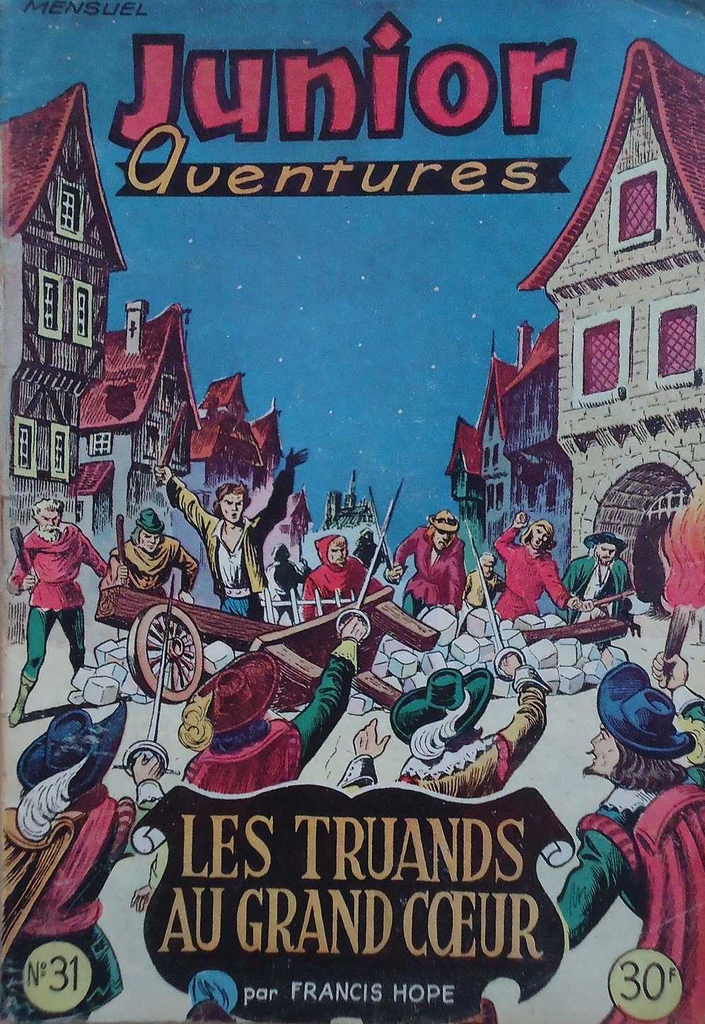 Scan de la Couverture Junior Aventures n 31